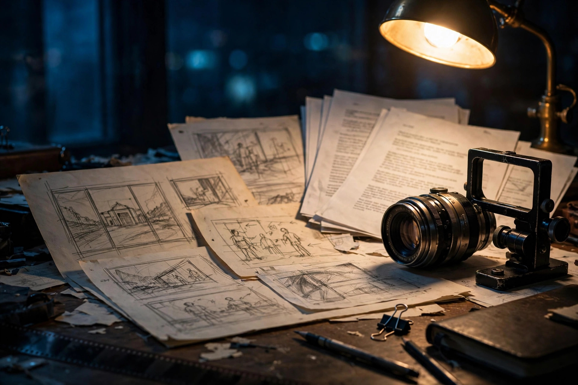 Double Shot AI Pre-production Engine — storyboards and screenplay craft