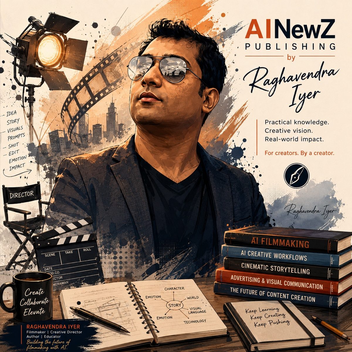 Raghavendra Iyer — AI Creative Director, Founder & CEO of Double Shot Film Studio